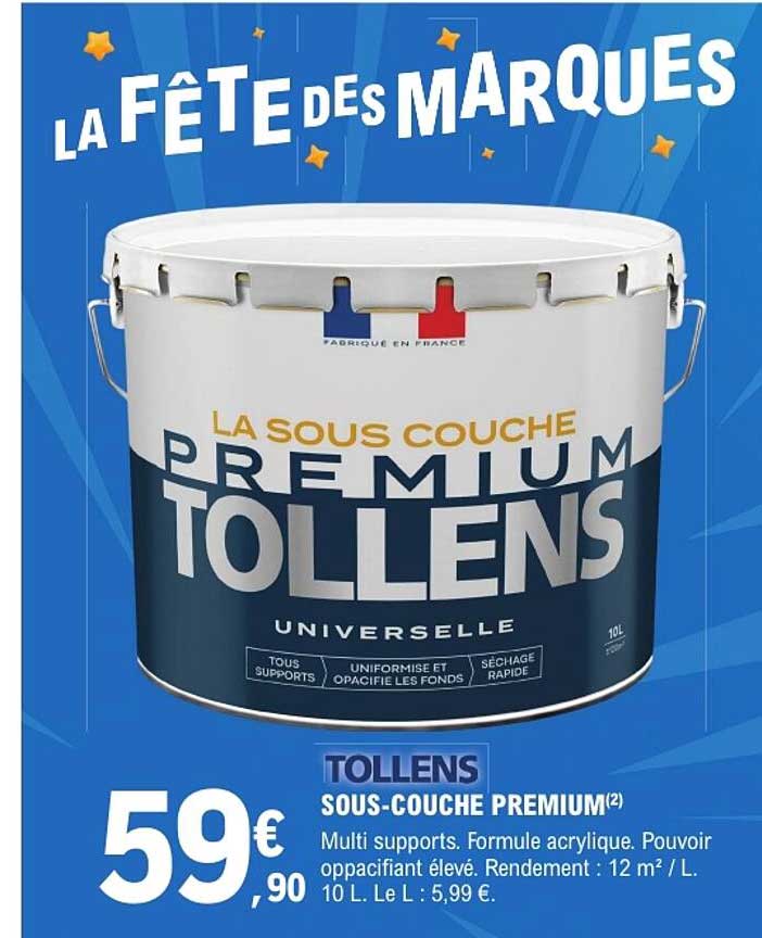 TOLLENS SOUS-COUCHE PREMIUM