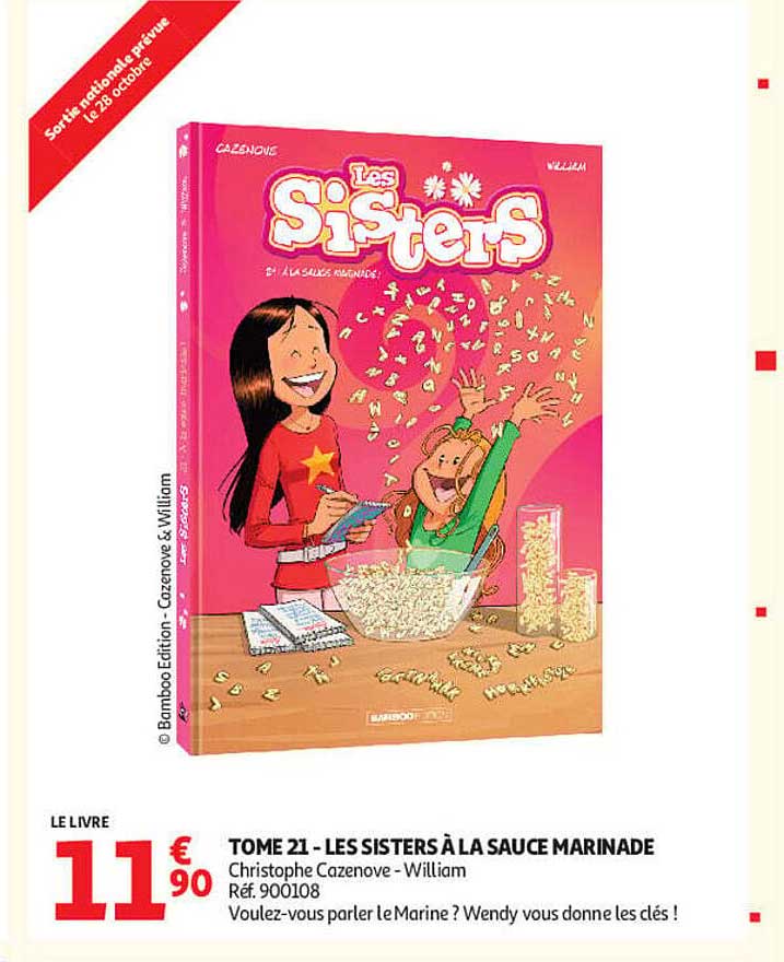 TOME 21 - LES SISTERS À LA SAUCE MARINADE