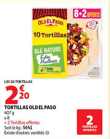 TORTILLAS OLD EL PASO