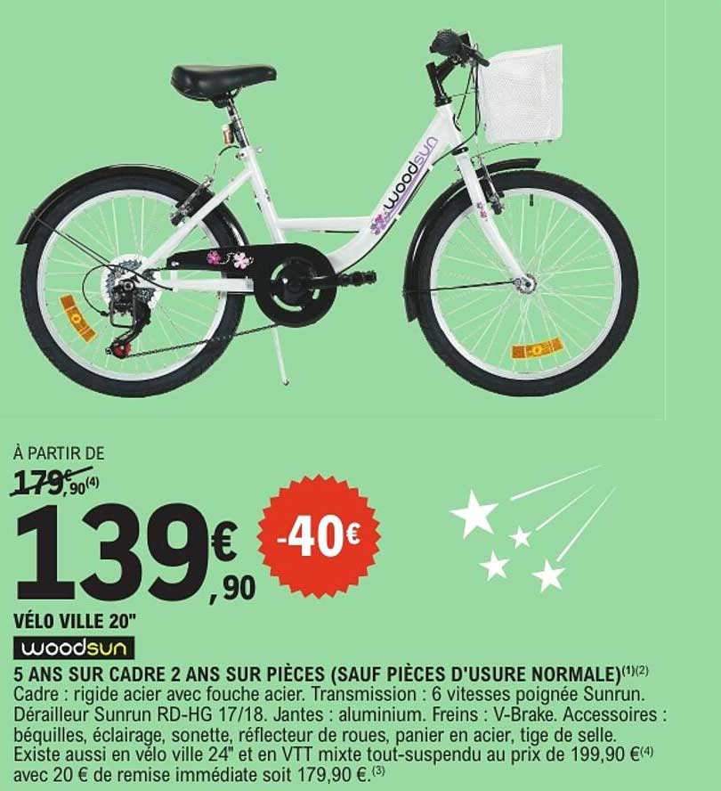 VÉLO VILLE 20"