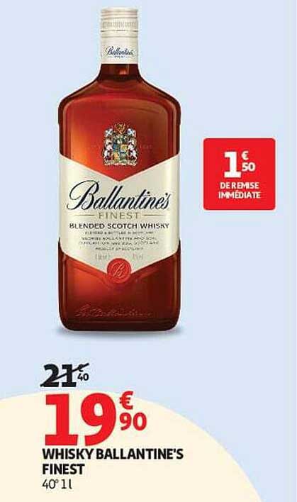 WHISKY BALLANTINE'S FINEST 40° 1L