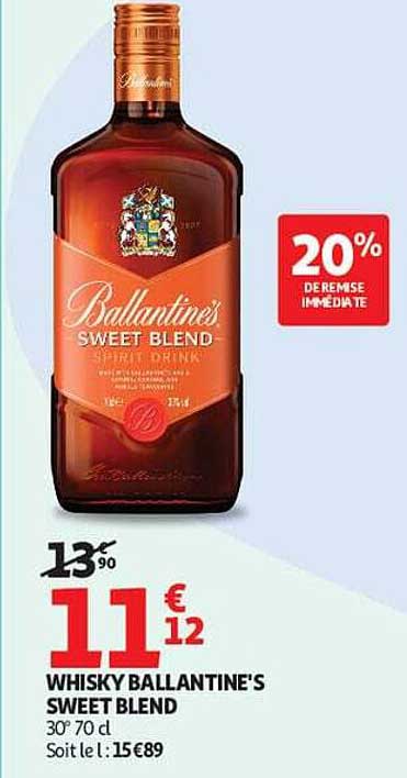 WHISKY BALLANTINE'S SWEET BLEND