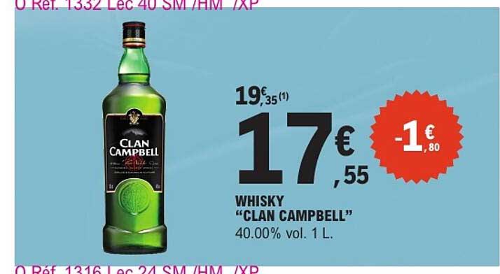 WHISKY "CLAN CAMPBELL"