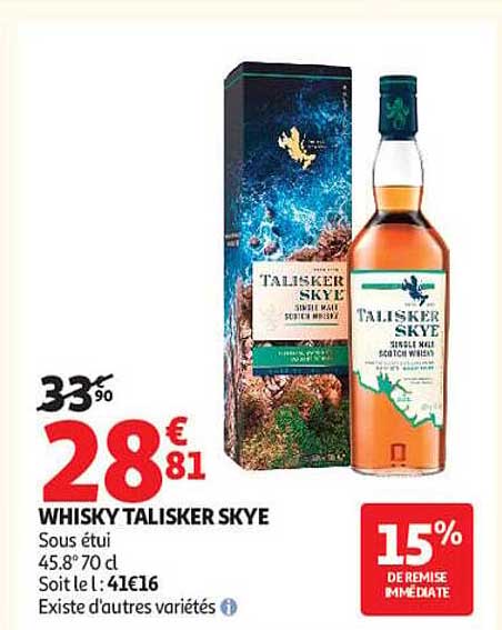 WHISKY TALISKER SKYE
