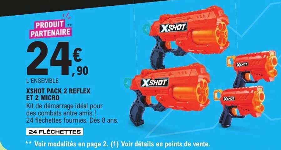 XSHOT PACK 2 REFLEX ET 2 MICRO