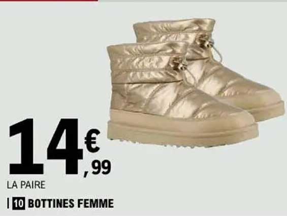 Bottines femme