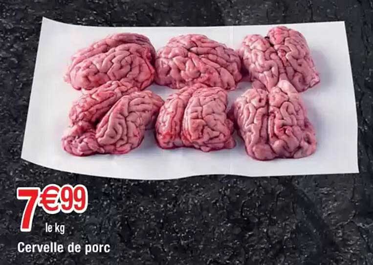 Cerveille de porc