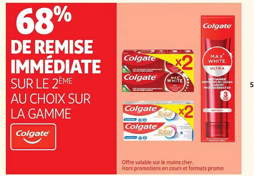 68% DE REMISE IMMINENTE SUR LE 2ÈME AU CHOIX SUR LA GAMME