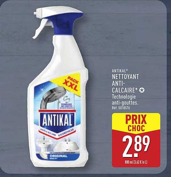 ANTIKAL® NETTOYANT ANTI-CALCAIRE*