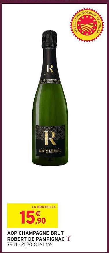 AOP CHAMPAGNE BRUT ROBERT DE PAMPIGNAC