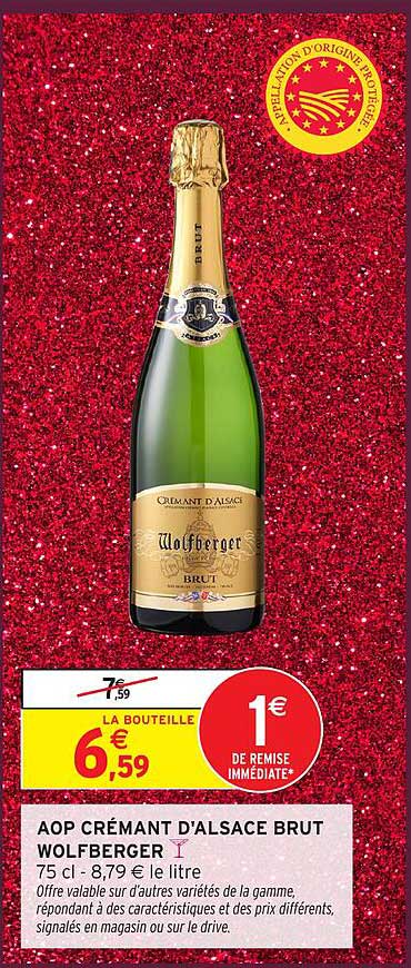 AOP CRÉMANT D'ALSACE BRUT WOLFBERGER