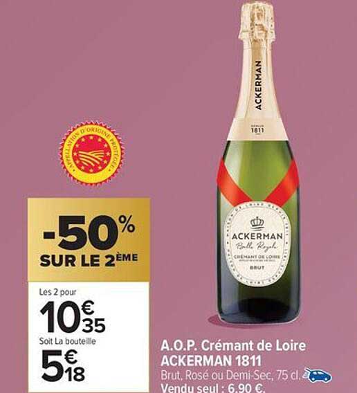 A.O.P. Crémant de Loire ACKERMAN 1811