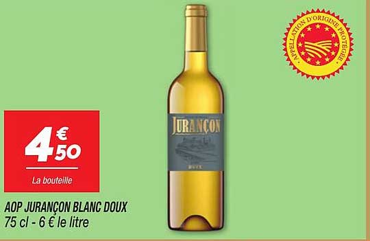 AOP JURANÇON BLANC DOUX