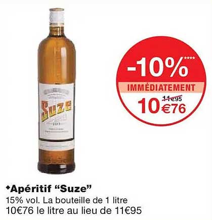 Aperitif “Suze”