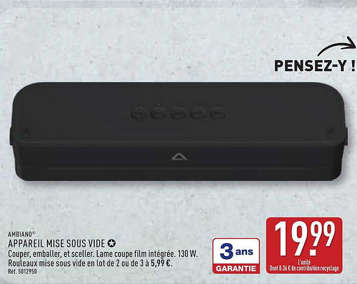 APPAREIL MISE SOUS VIDE