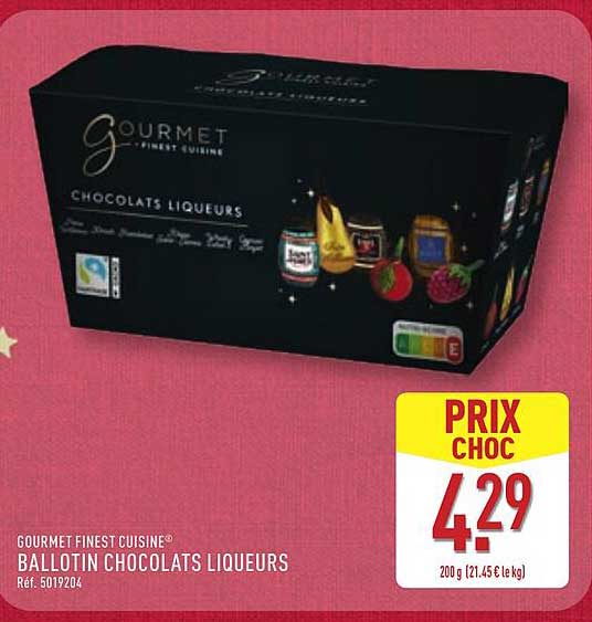 BALLotin Chocolats Liqueurs