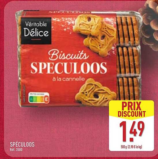Biscuits SPECULOOS à la cannelle