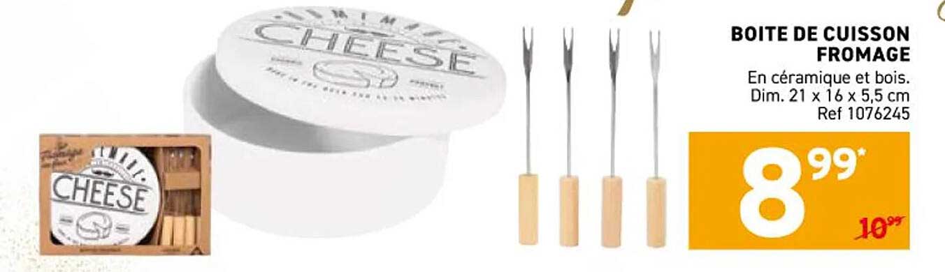 BOITE DE CUISSON FROMAGE