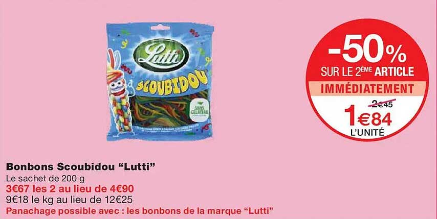 Bonbons Scoubidou “Lutti”