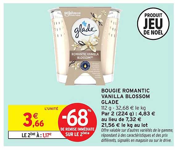 BOUGIE ROMANTIC VANILLA BLOSSOM GLADE