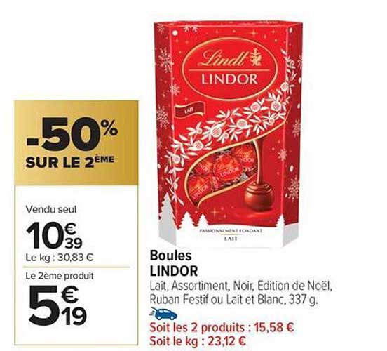 Boules LINDOR