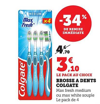BROSSE A DENTS COLGATE
