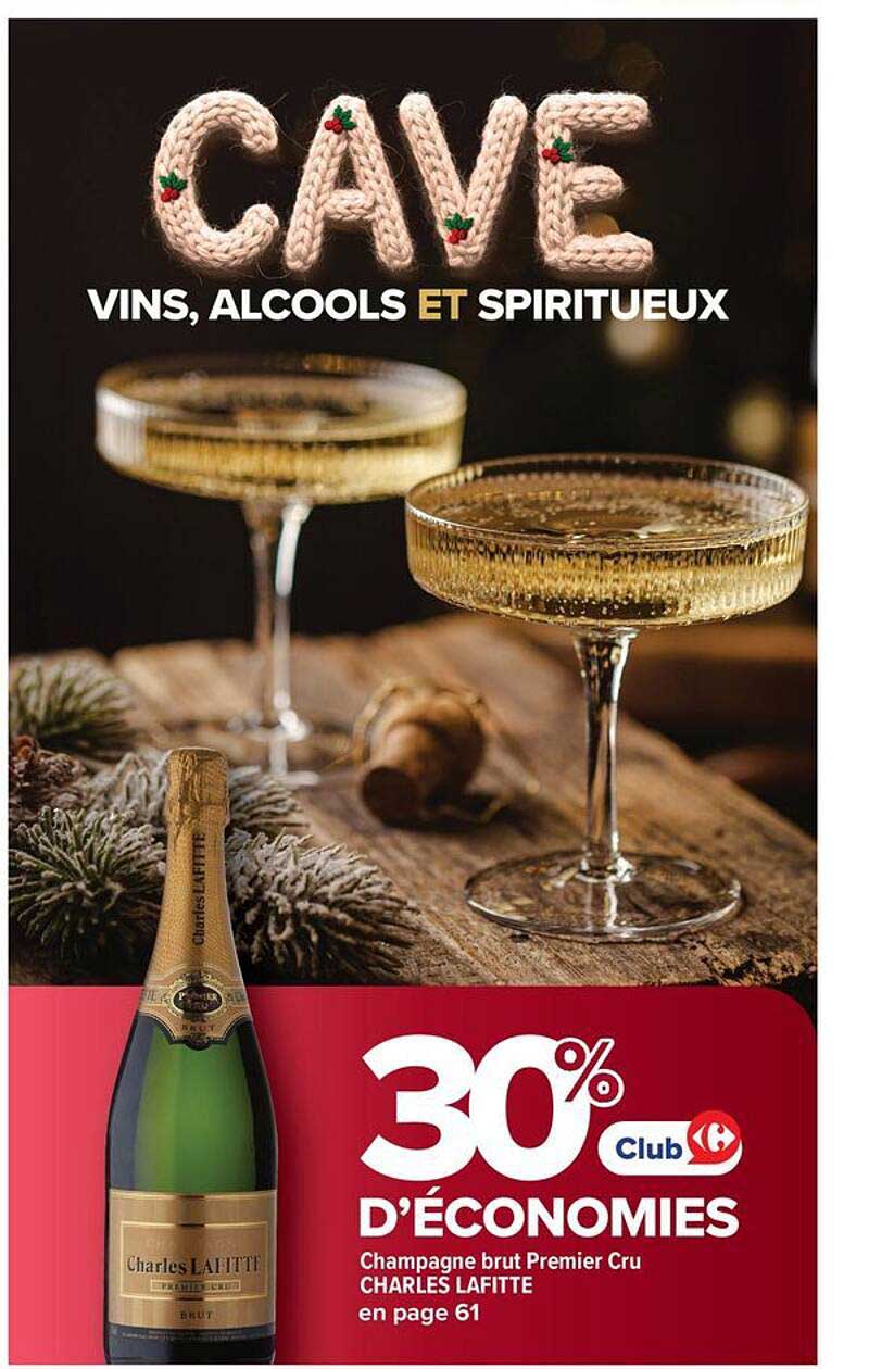 Champagne brut Premier Cru CHARLES LAFITTE