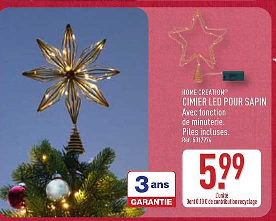 CIMIER LED POUR SAPIN
