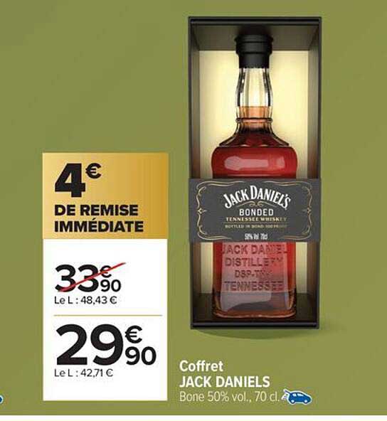 Coffret JACK DANIELS