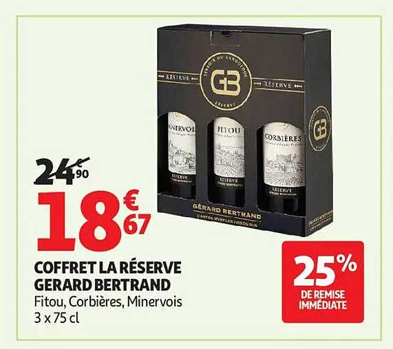COFFRET LA RÉSERVE GERARD BERTRAND