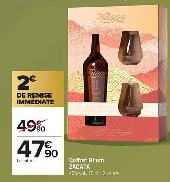 Coffret Rhum ZACAPA