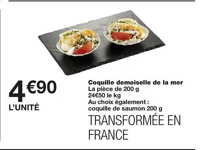 Coquille demoiselle de la mer