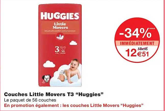 Couches Little Movers T3 "Huggies"