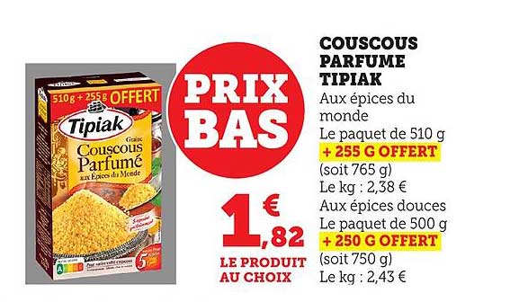 COUSCOUS PARFUME TIPIAK