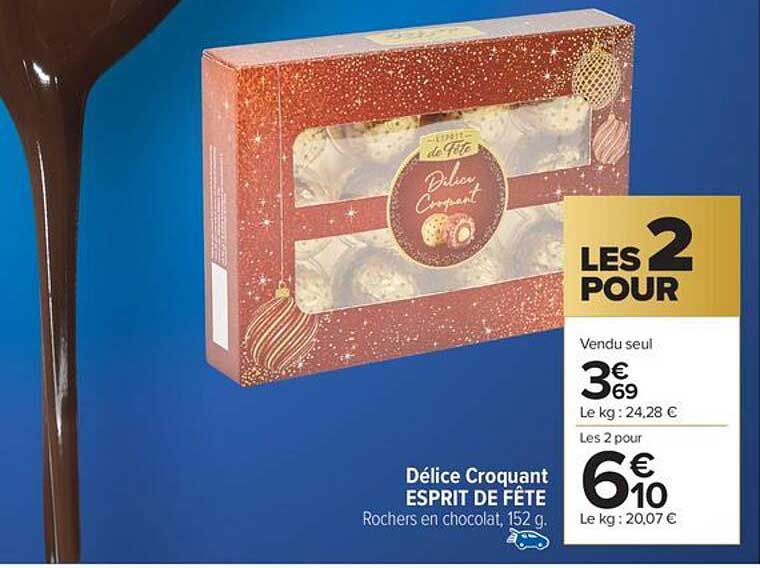 Délice Croquant ESPRIT DE FÊTE