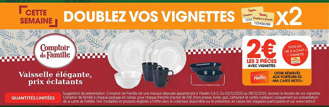 Doublez vos vignettes