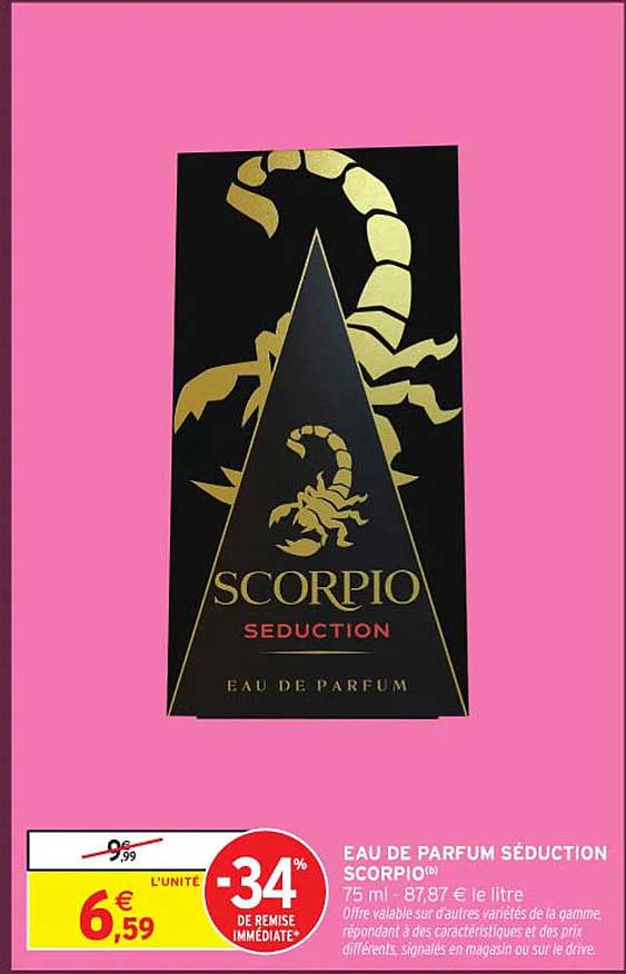 EAU DE PARFUM SÉDUCTION SCORPIO