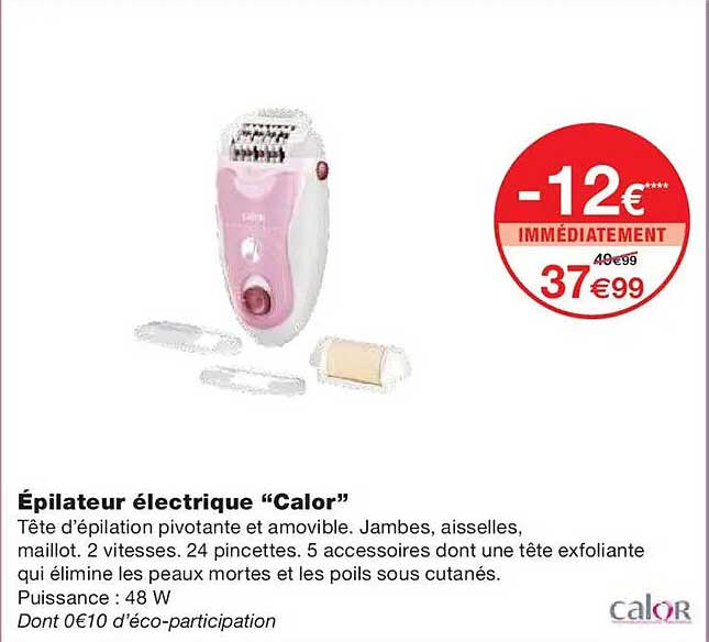 Épilateur électrique "Calor"