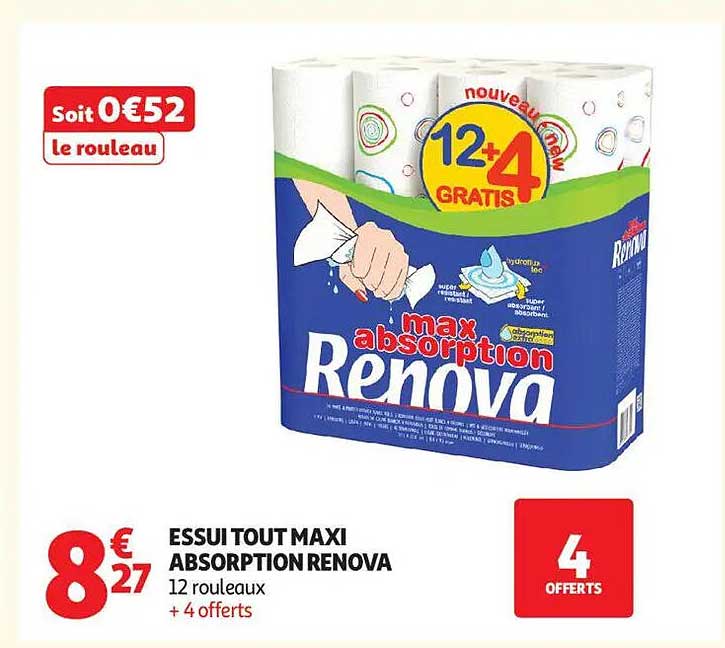 ESSUI TOUT MAXI ABSORPTION RENOVA