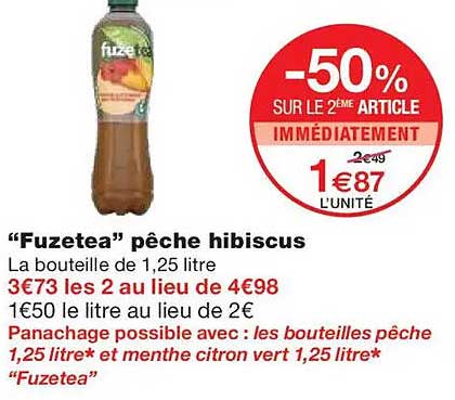"Fuzetea" pêche hibiscus