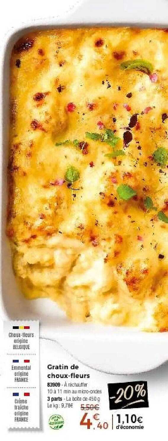 Gratin de choux-fleurs