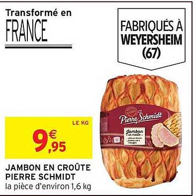 JAMBON EN CROÛTE PIERRE SCHMIDT