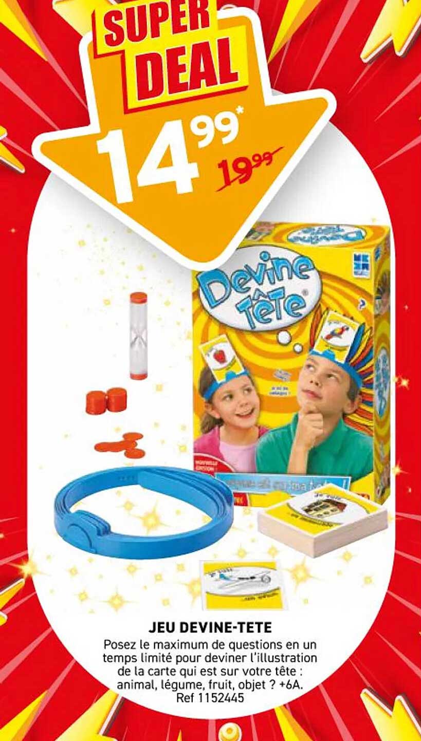 JEU DEVINE-TETE
