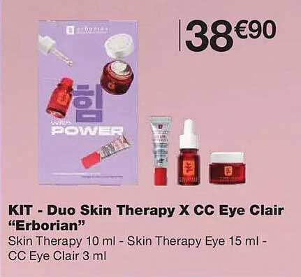 KIT - Duo Skin Therapy X CC Eye Clair “Erborian”
