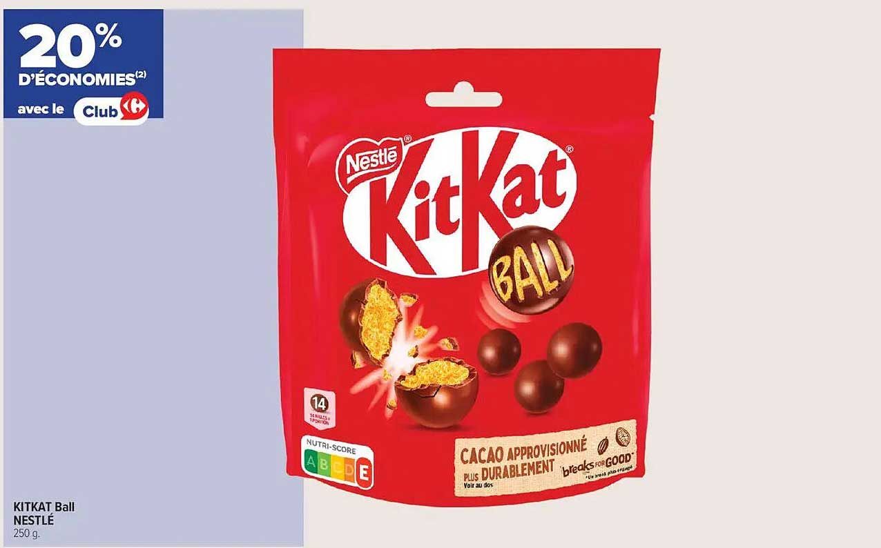 KITKAT Ball NESTLÉ 250 g