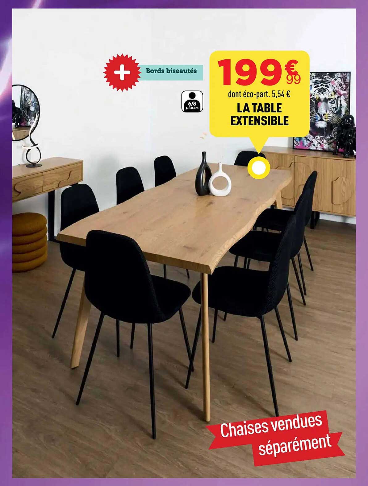 LA TABLE EXTENSIBLE