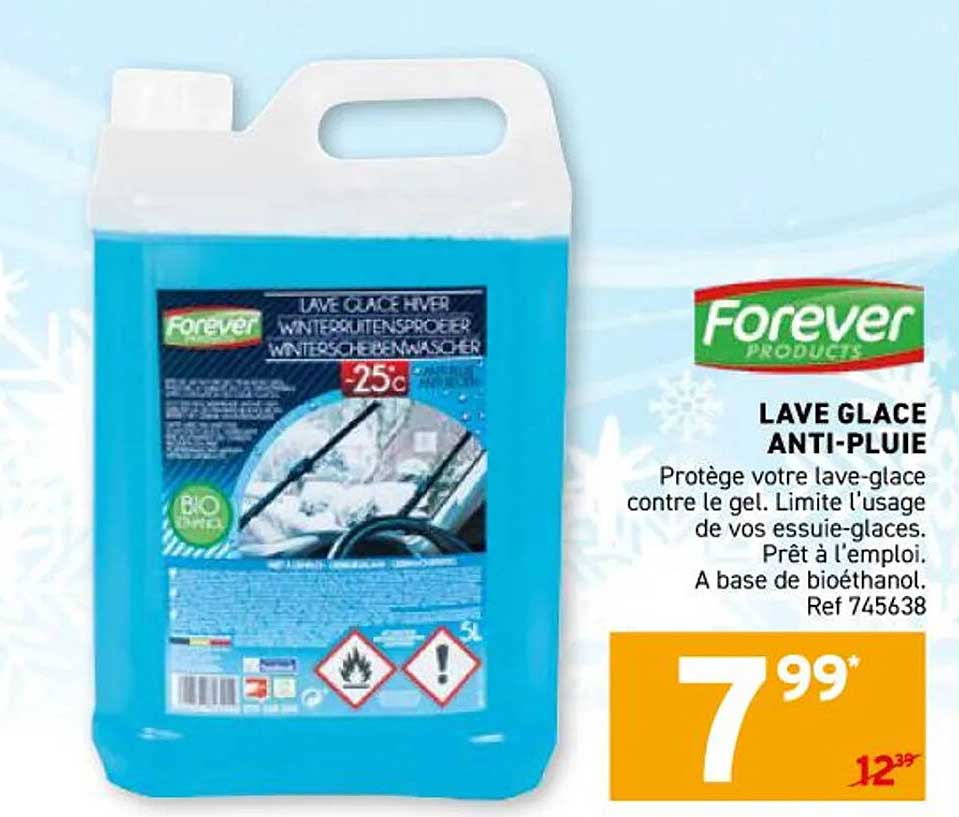 LAVE GLACE ANTI-PLUIE