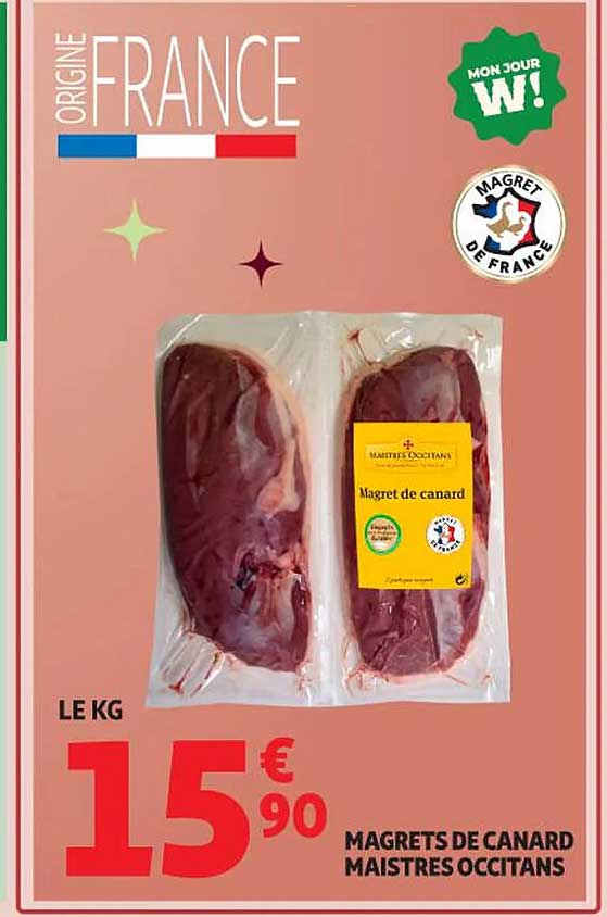 MAGRETS DE CANARD MAISTRES OCCITANS