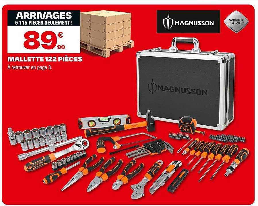 MALLETTE 122 PIÈCES