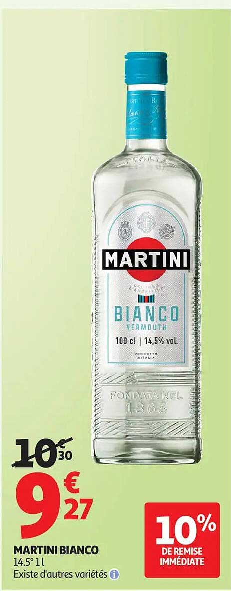 MARTINI BIANCO 14,5° 1L